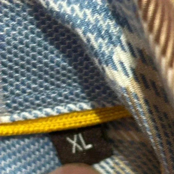 Robert Talbott Men’s XL Classic Multicolored Plaid Button Down Shirt - Picture 7 of 9